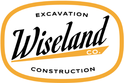 Wiseland Construction Excavation Site Logo