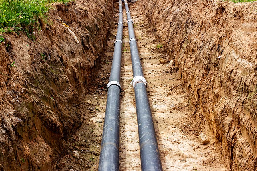 sewer lines installed at residential property exteriors palisade co